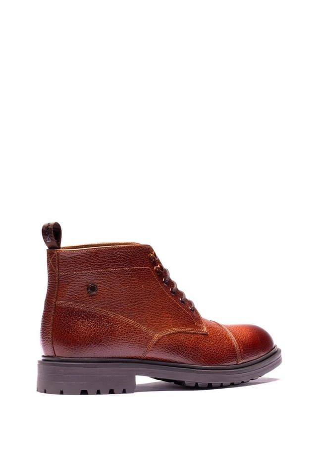 Base London Base London Men's Mercer Toe Cap Boot in Tan - 2