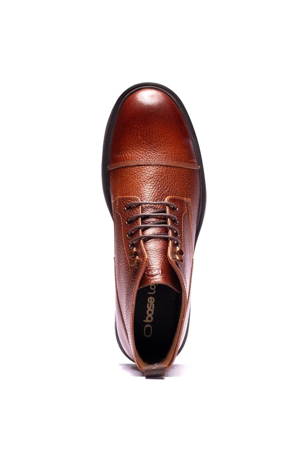 Base London Base London Men's Mercer Toe Cap Boot in Tan - 4