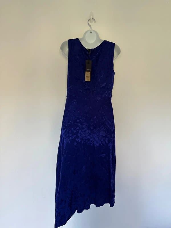 Phase Eight New (WITH tags) Phase Eight Alexandrine Floral Blue Dress - uk 12 - stunning RRP £120