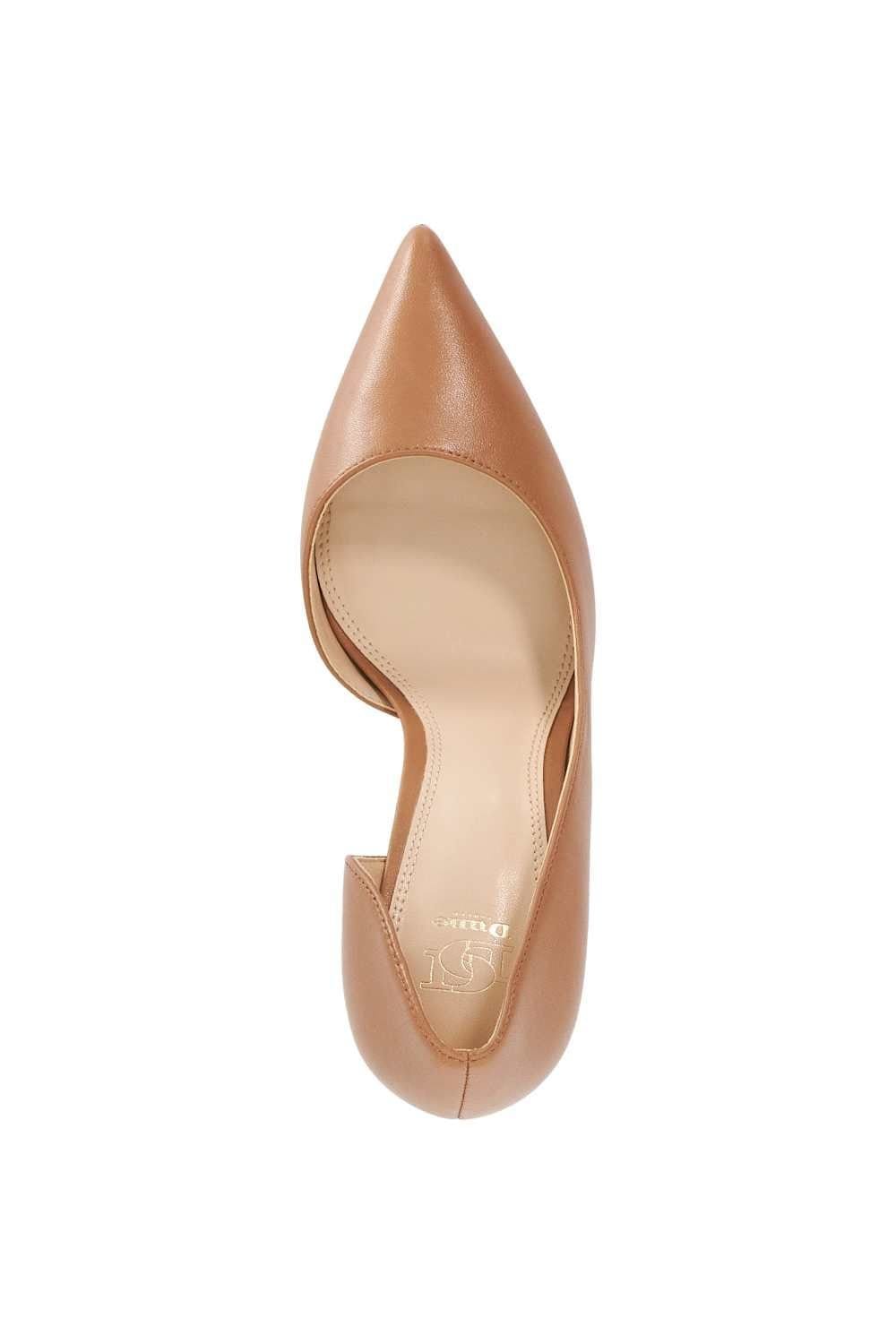 Dune London Dune London Women's 'Chicagos' Leather Court Shoes in Brown - 4