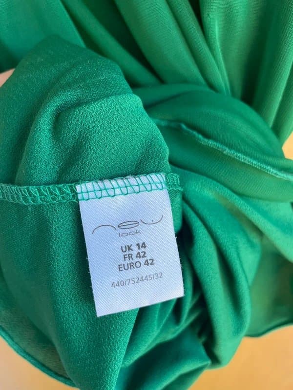 New Look vintage y2k new look green babydoll strappy top