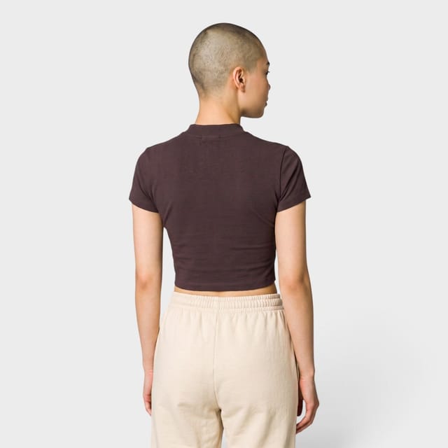 Off-White Off-White Women's Bling Bounce 90S Fit Tee in Dark Grey - 2