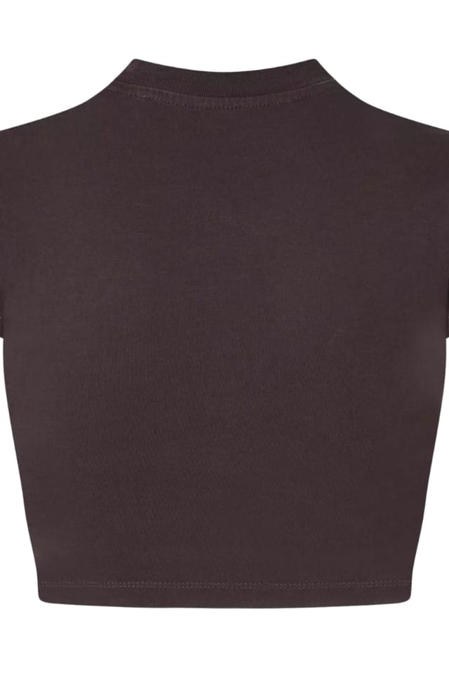 Off-White Off-White Women's Bling Bounce 90S Fit Tee in Dark Grey - 3
