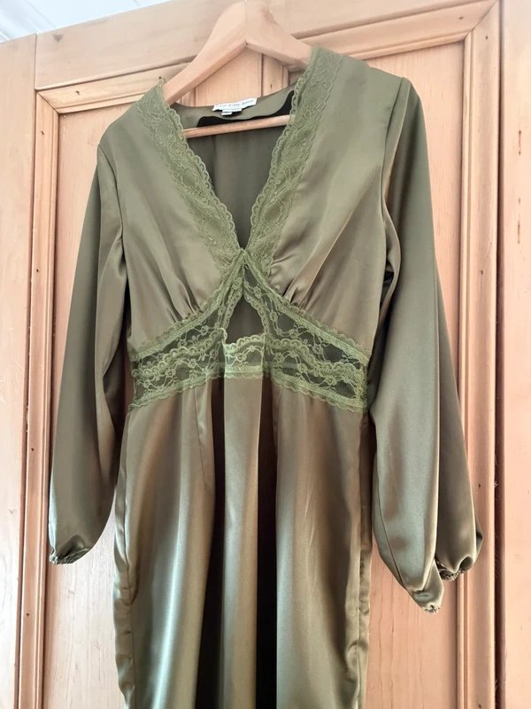 Never Fully Dressed Never Fully Dressed Petite Mimi Long Sleeve Dress - 1