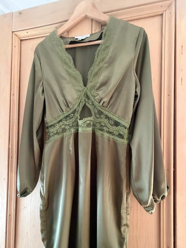 Never Fully Dressed Never Fully Dressed Petite Mimi Long Sleeve Dress