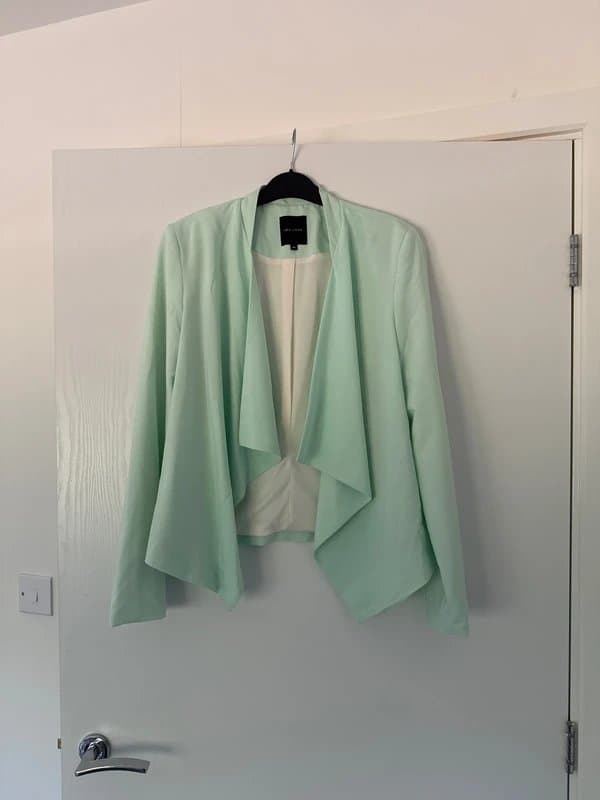 New Look Mint Green Waterfall Blazer