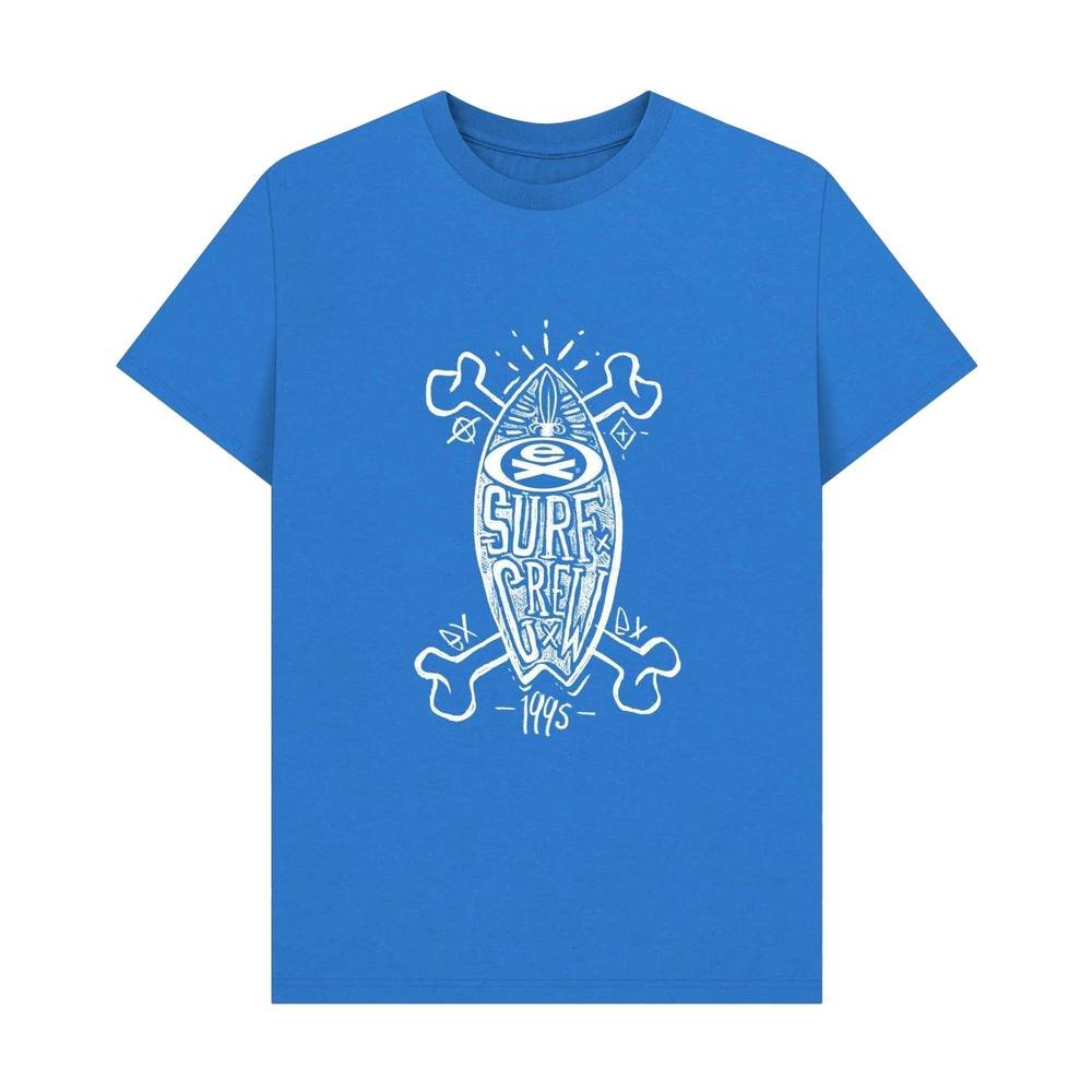 Extreme Extreme Men's 95 Crew T-Shirt in Bright Blue - 2