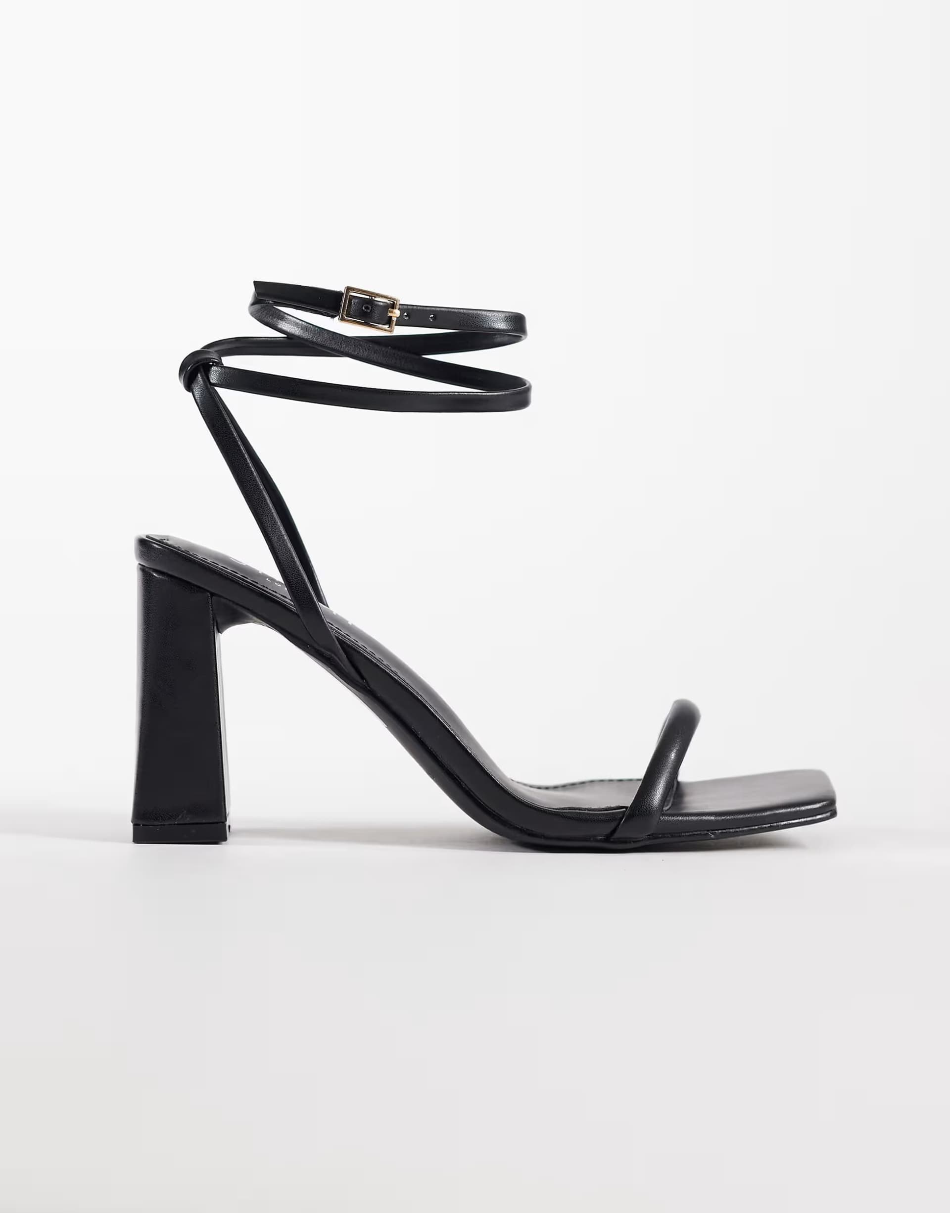 ASOS Simmi London Citra block heeled sandals in black
