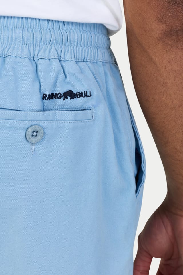 raging bull Raging Bull Men's Stretch Chino Short in Light Blue - 3