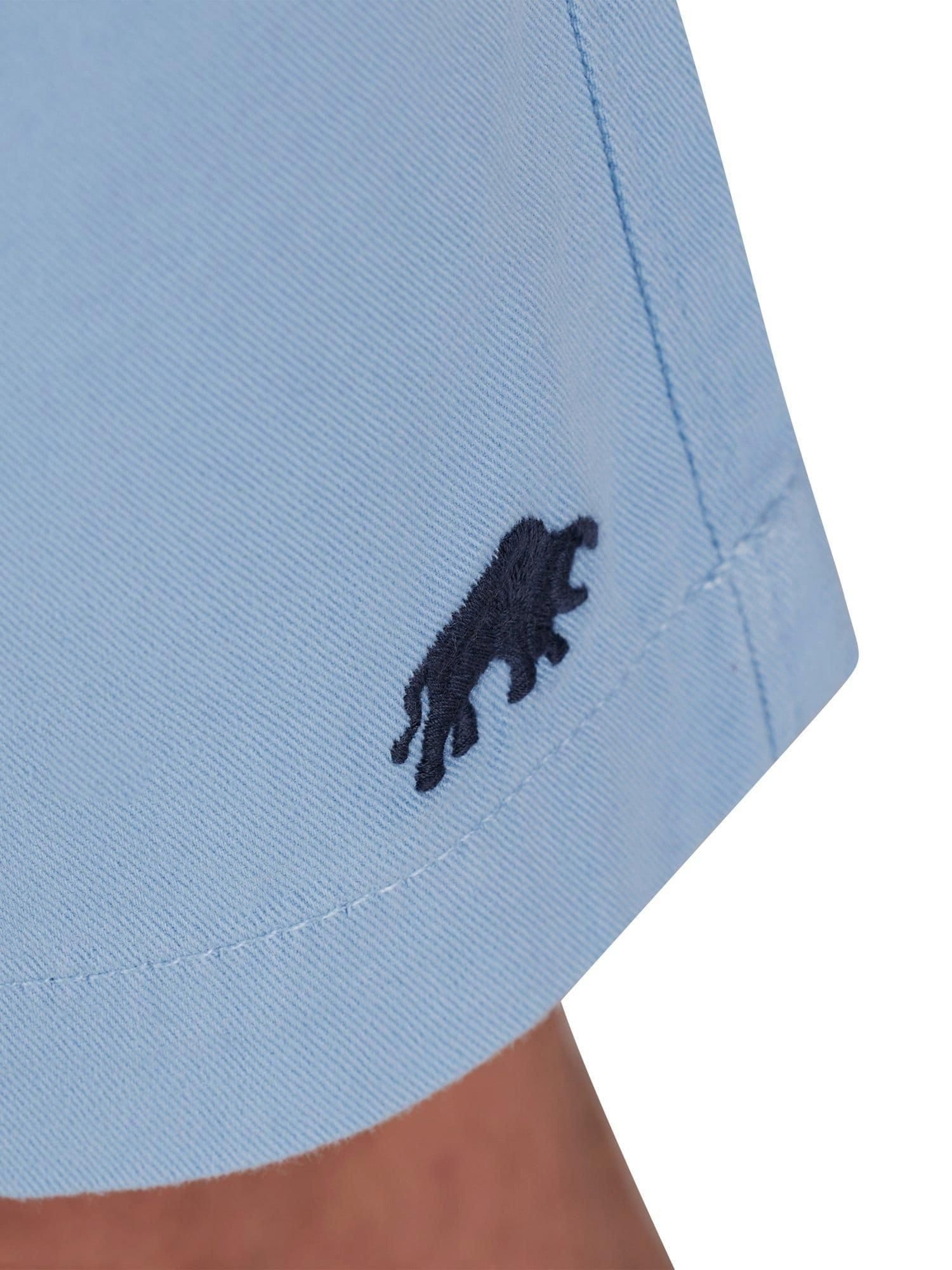 raging bull Raging Bull Men's Stretch Chino Short in Light Blue - 4