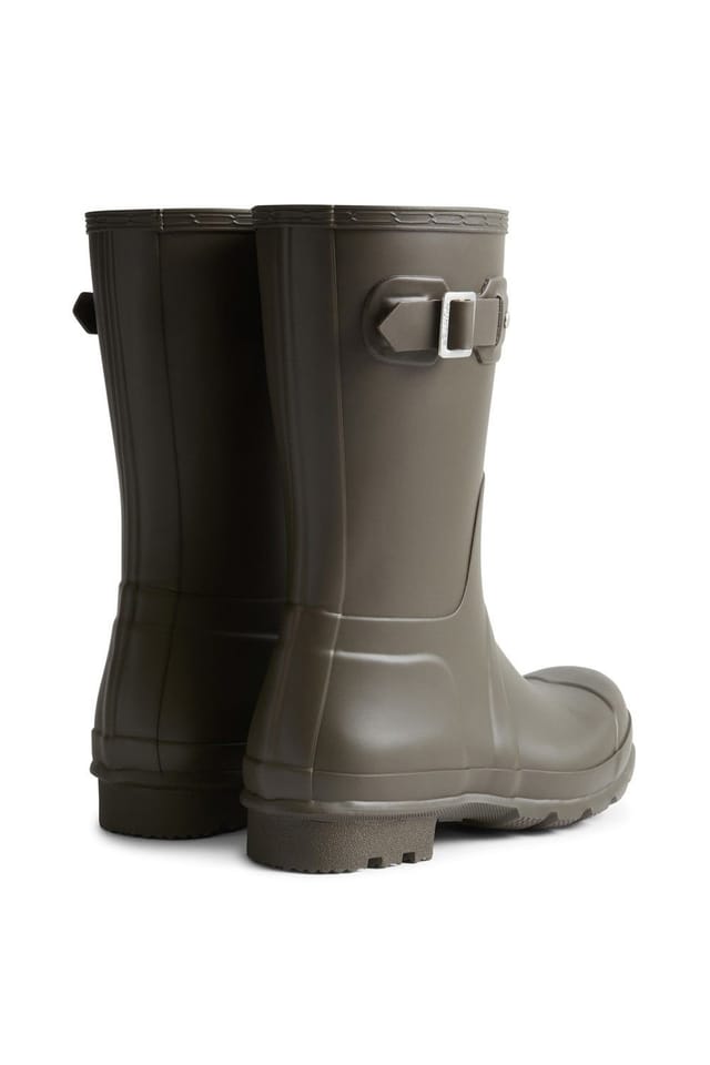 Hunter Hunter Men's Original Short Wellington Boots in Chocolate - 2