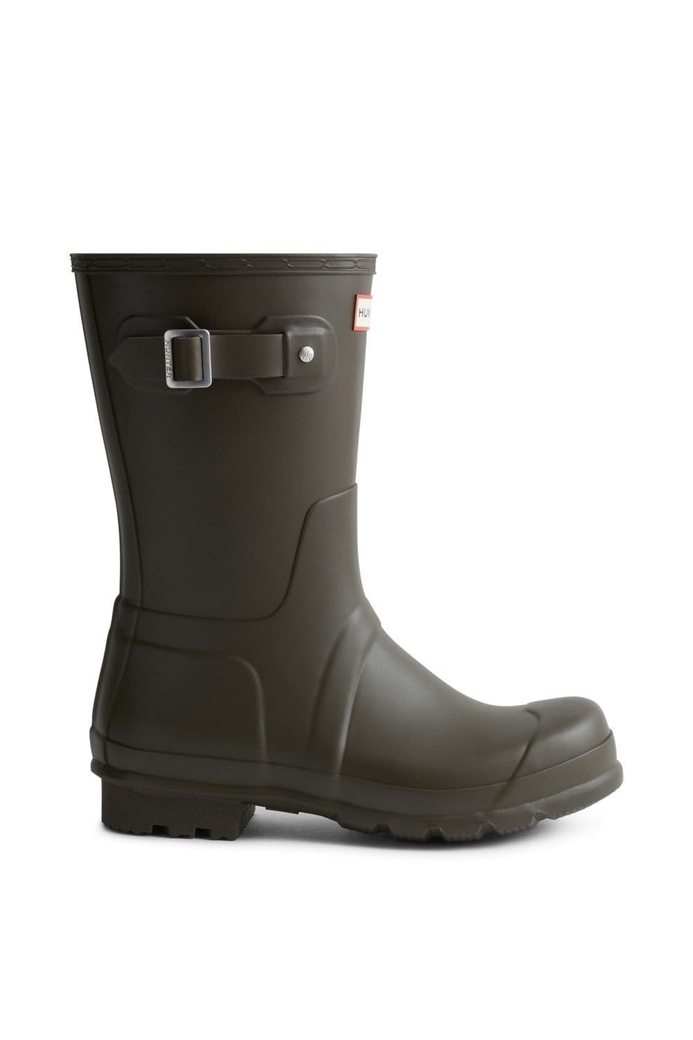 Hunter Hunter Men's Original Short Wellington Boots in Chocolate - 4