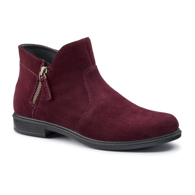 Hotter Hotter Women's 'Ludlow' Ankle Boots in Maroon - 2