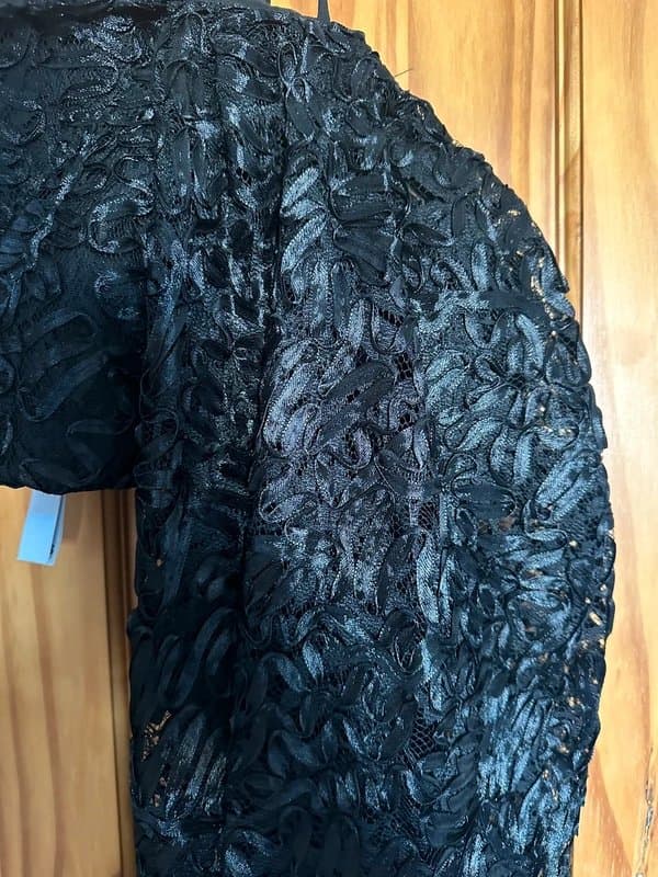 ASOS ASOS luxe crop blouse with balloon sleeves