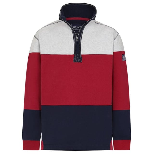 Lazy Jacks Lazy Jacks Men's Colour Block Sweatshirt - 2