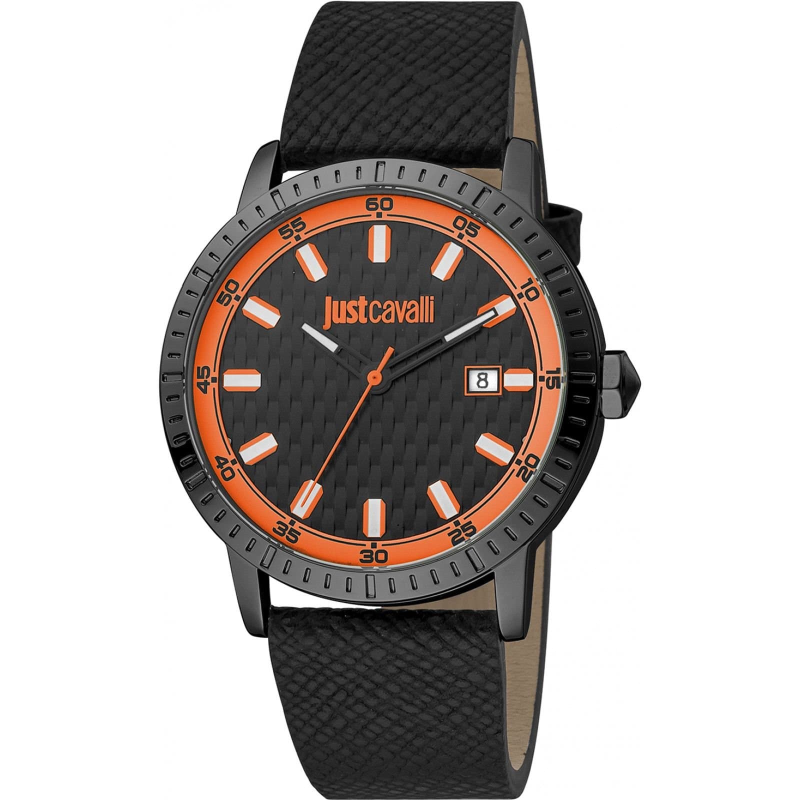Just Cavalli Just Cavalli Men's JC1G216L0035 42mm Quartz Watch in Black