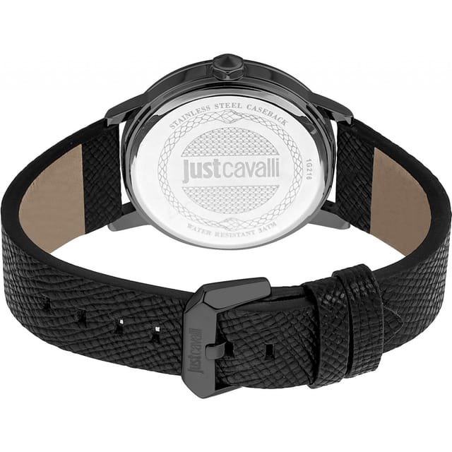 Just Cavalli Just Cavalli Men's JC1G216L0035 42mm Quartz Watch in Black - 2