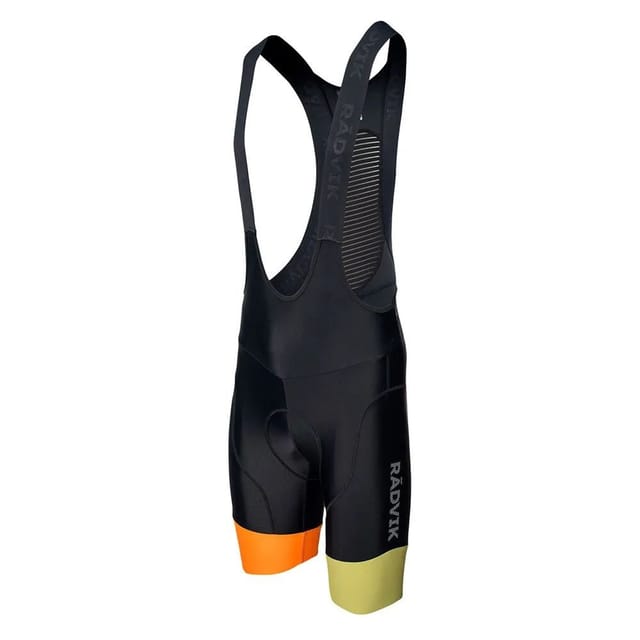 Radvik Radvik Men's Bib Shorts in Mid Grey - 2