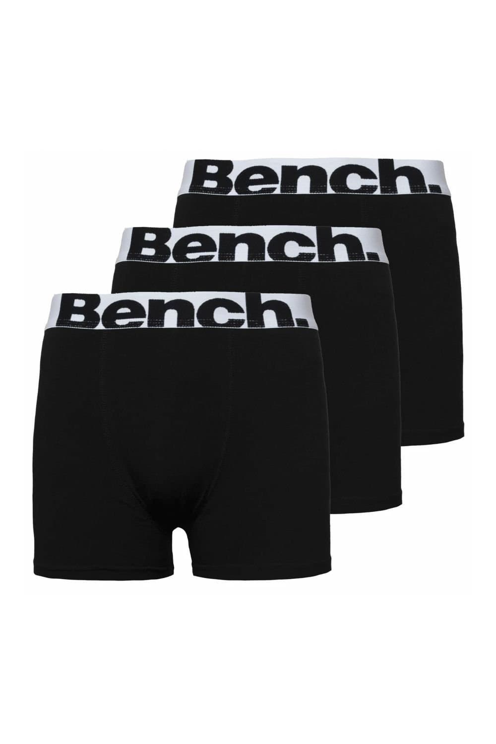 Bench Bench Men's 3 Pack Cotton Boxers Underwear - Tarek Collection