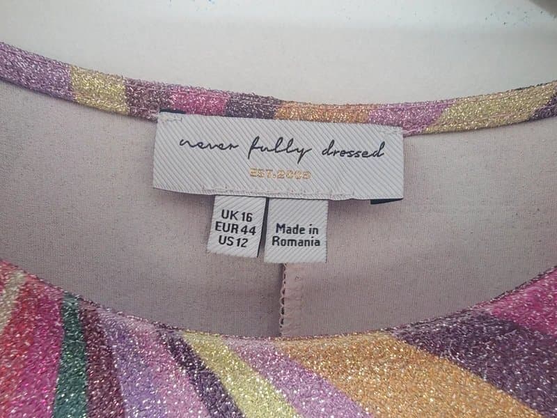 Never Fully Dressed Never Fully Dressed Harley Starburst Dress - Size 16 - Excellent Condition