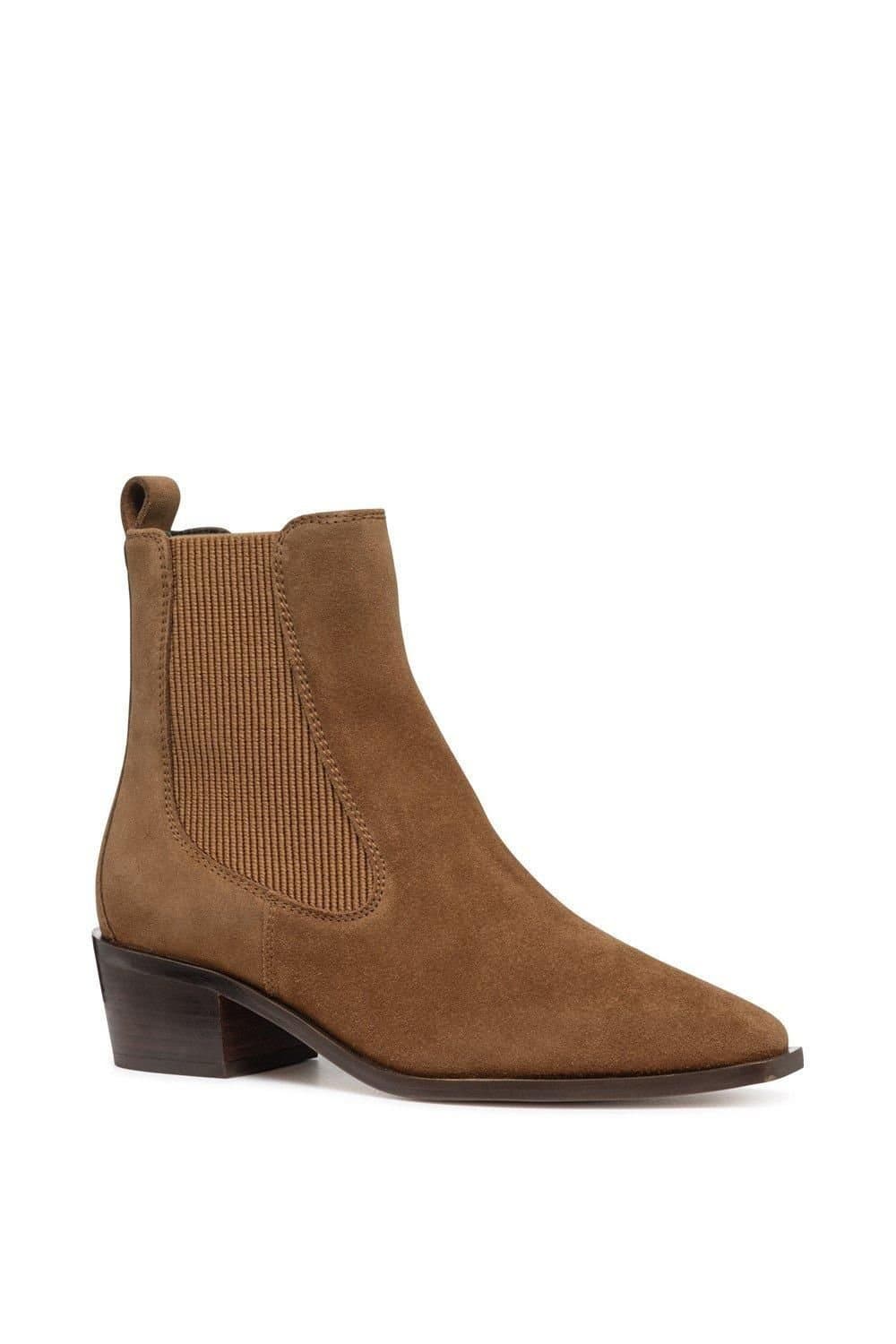 Geox Geox Women's D TEXICA A ANKLE BOOTS in Brown