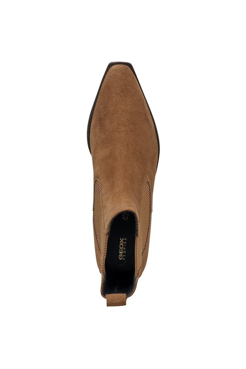 Geox Geox Women's D TEXICA A ANKLE BOOTS in Brown - 4