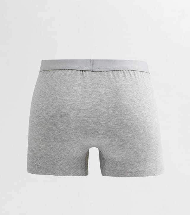 New Look Men's 3 Pack Grey Marl Jersey Boxers New Look - 3