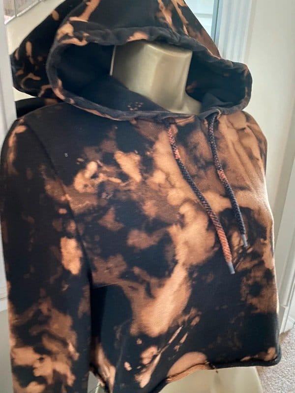 ASOS Camouflage Cropped Hoodie XXS 32-34