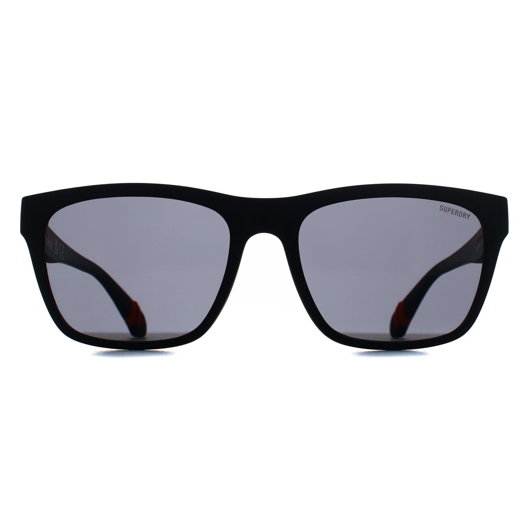 Superdry Superdry Men's Square Shiny Black Silver Mirror SDS-5009