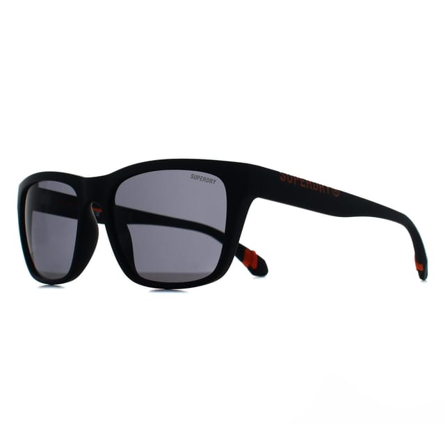 Superdry Superdry Men's Square Shiny Black Silver Mirror SDS-5009 - 2