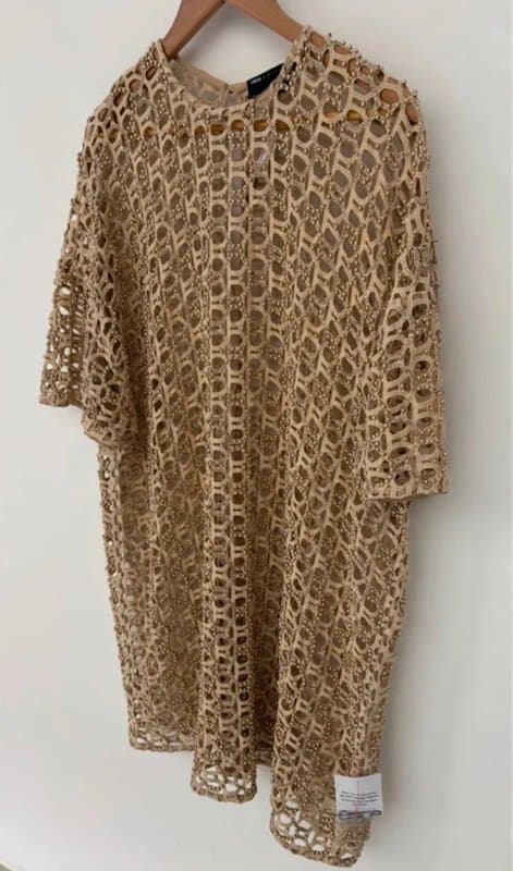 ASOS ASOS Edition embellished crochet mini dress - BNWT.
