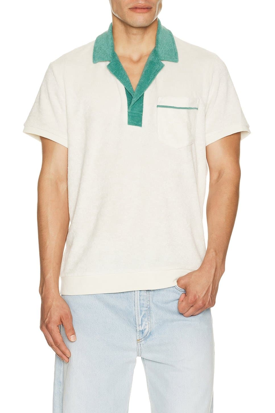 revolve Emilio Vintage Terry Polo Shirt