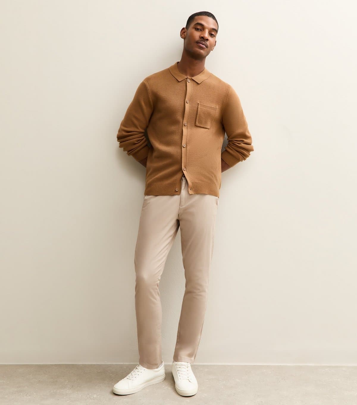 New Look New Look Stone Slim Chino Trousers