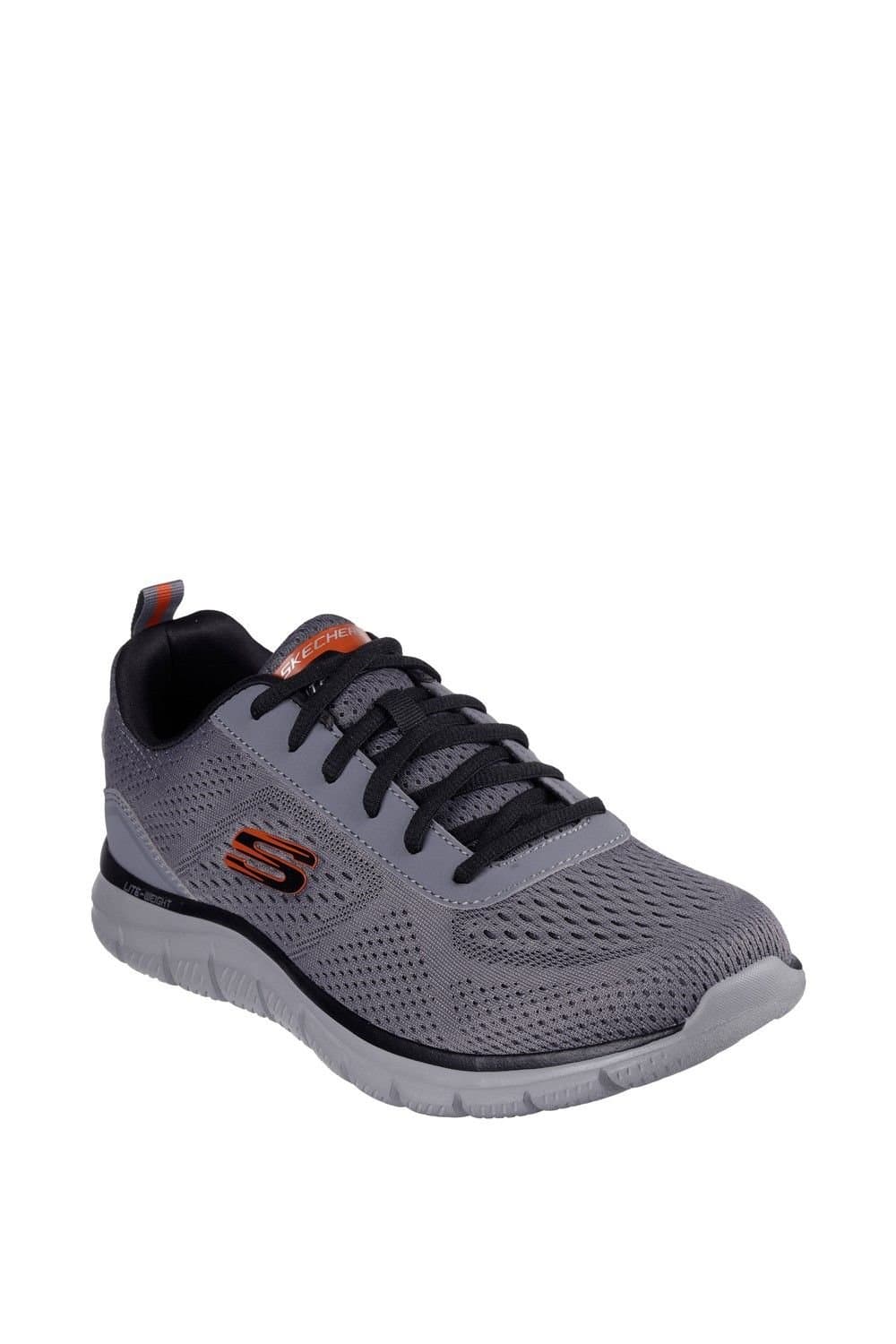 Skechers Skechers Men's Track Leshur Shoes in Charcoal