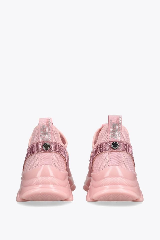 Steve Madden STEVE MADDEN Women's 'Match Re Pink' Fabric Trainers in Pale Pink - 3
