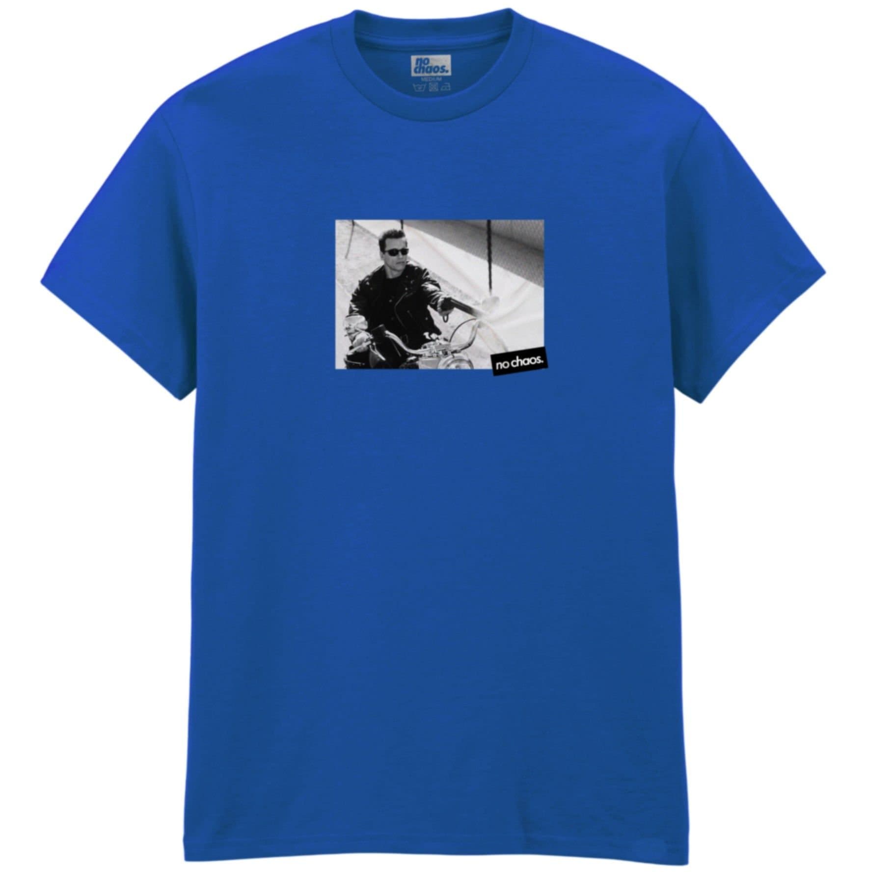 No Chaos No Chaos Men's I Need Your Boots T-Shirt in Blue