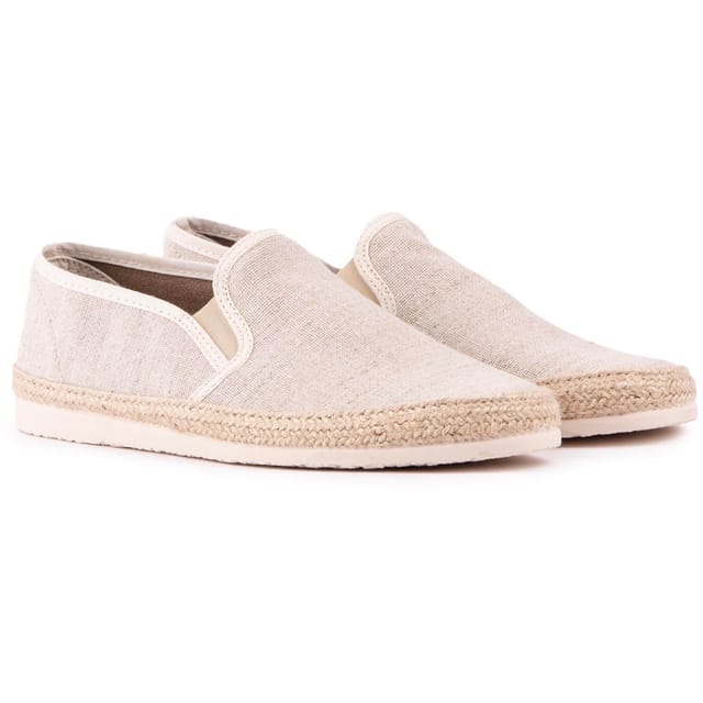 V.GAN V.GAN Men's Pecan Espadrille Shoes in Natural - 2
