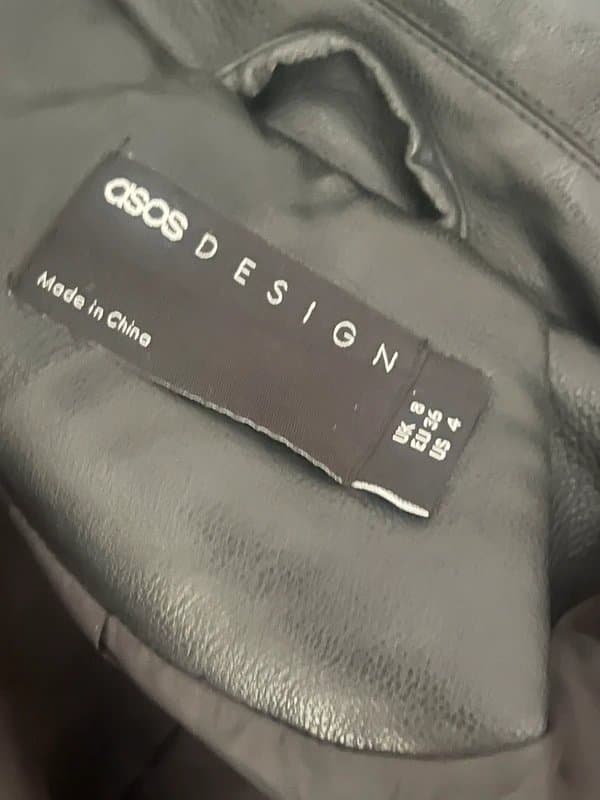 ASOS Design Leather look jacket ASOS