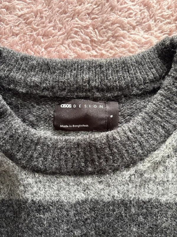 ASOS Crop stripe jumper