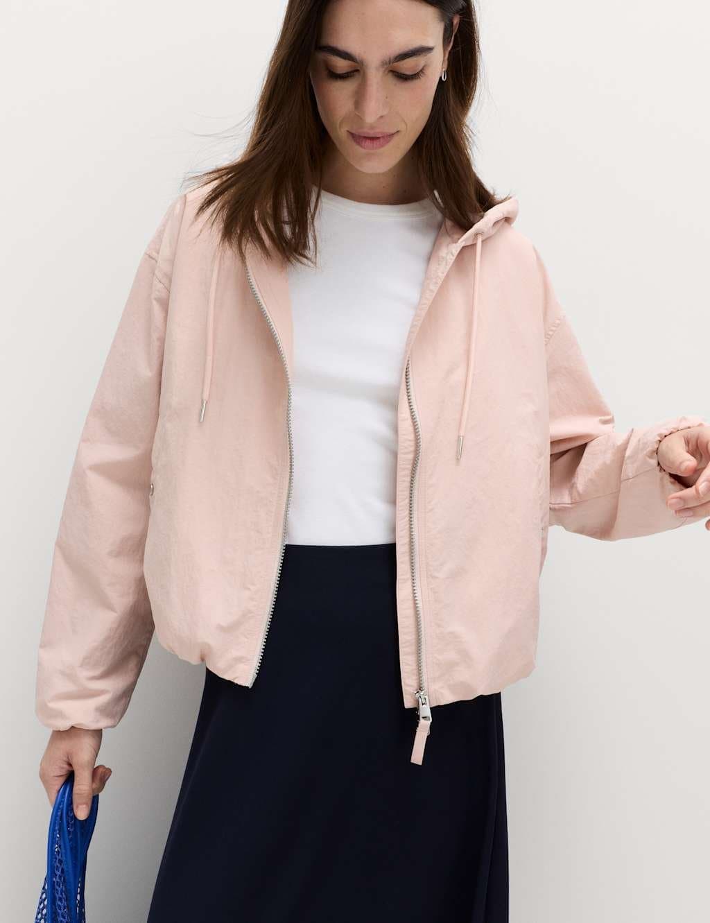Marks & Spencer M&S Dusted Pink Stormwear™ Short Parka