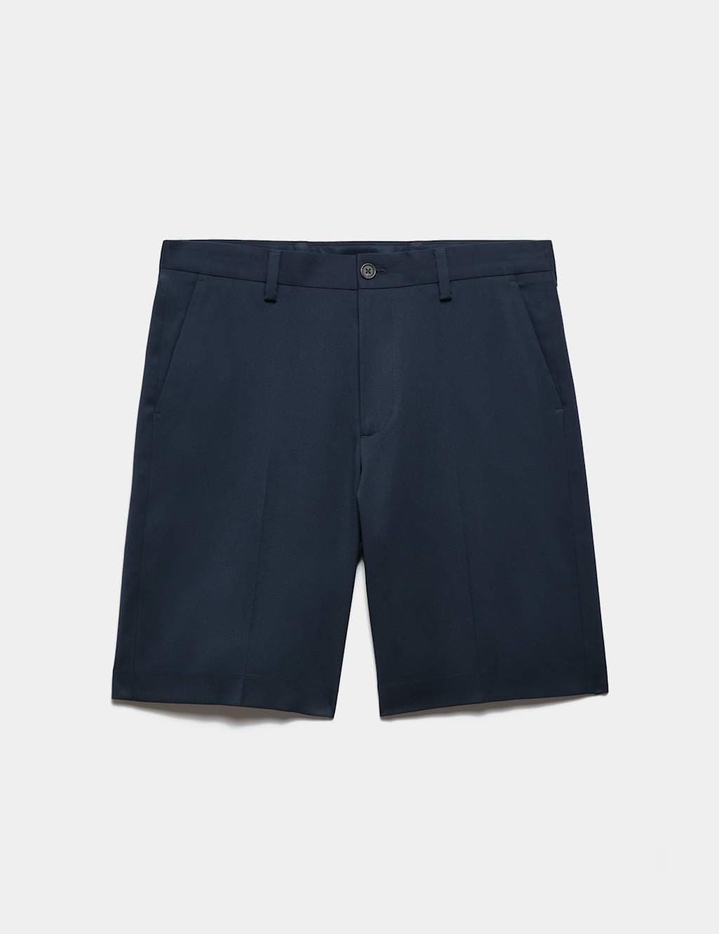 Marks & Spencer M&S Navy Smart Twill Shorts