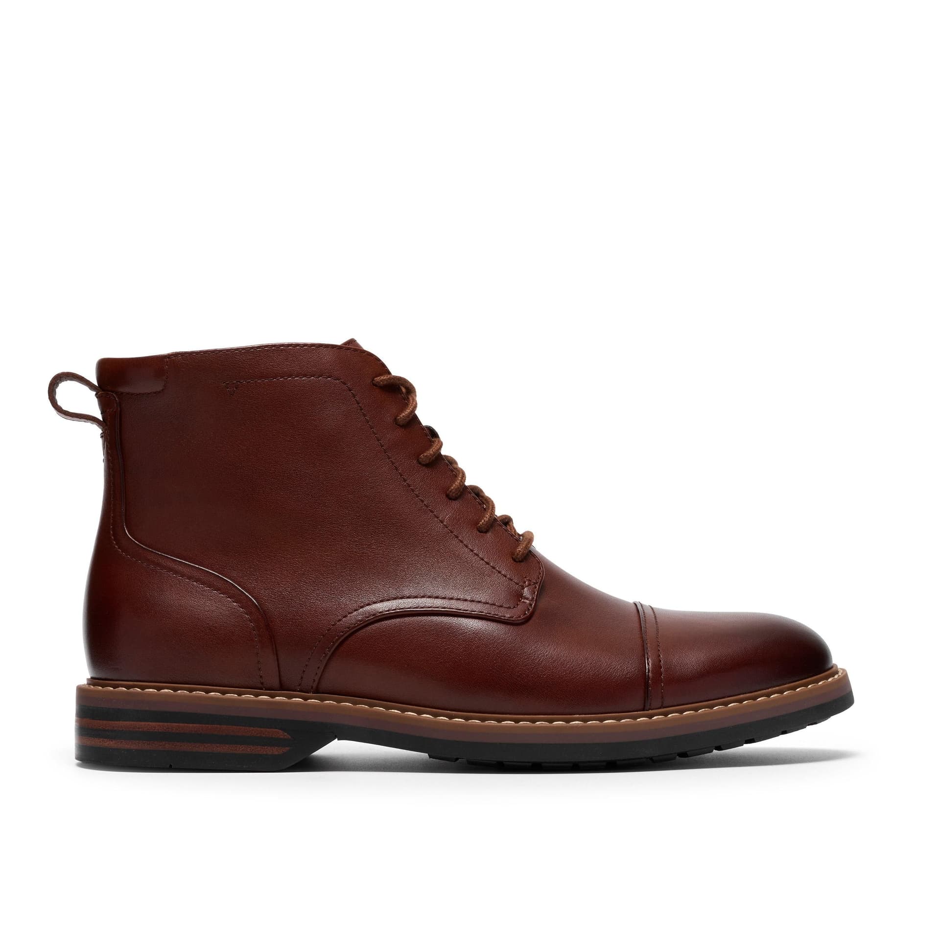 Clarks Clarks Men's Aldwin2 Cap Tan Ankle Boots, Lace Up in Brown