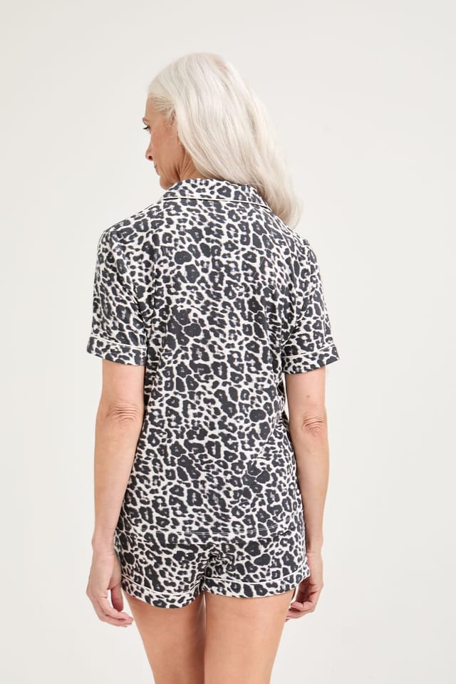 Pretty You London Pretty You London Women's Bamboo Shirt & Short Set - 3
