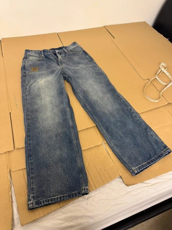 Ed Hardy Ed hardy denim jeans baggy oversized size S W30