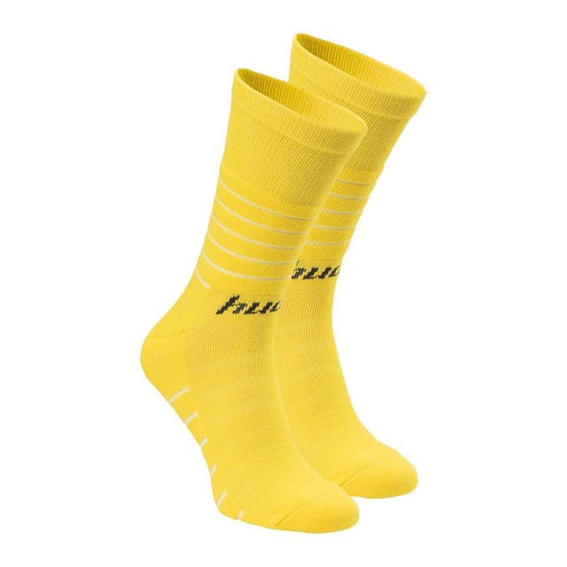 Huari Huari Men's Lony Football Socks in Yellow - 2