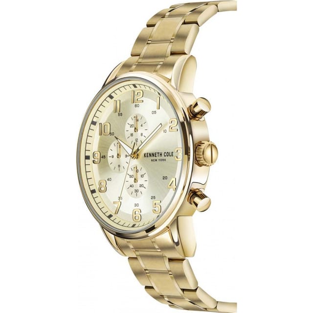 Kenneth Cole Kenneth Cole Men's KC51092001 Modern 50mm Quartz Watch in Gold - 2
