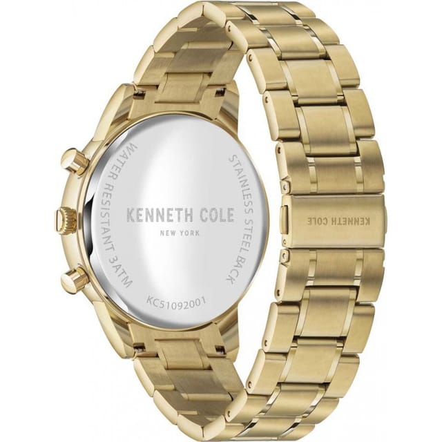 Kenneth Cole Kenneth Cole Men's KC51092001 Modern 50mm Quartz Watch in Gold - 3