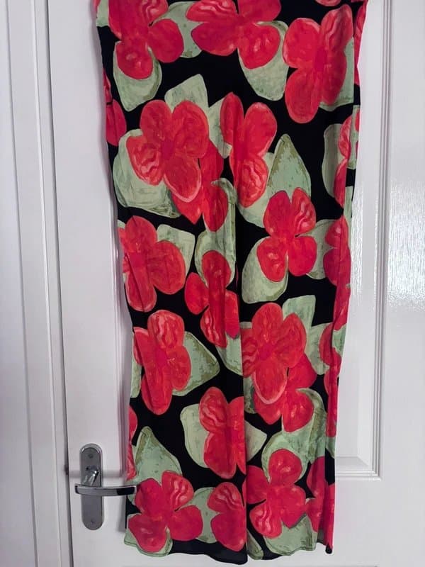 Topshop Topshop Floral Maxi Skirt size 18