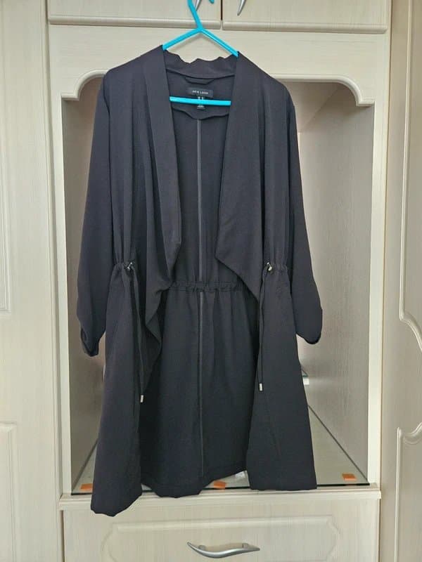 New Look Black Stylish Long blazer / Open Front Shrug – Excellent Condition