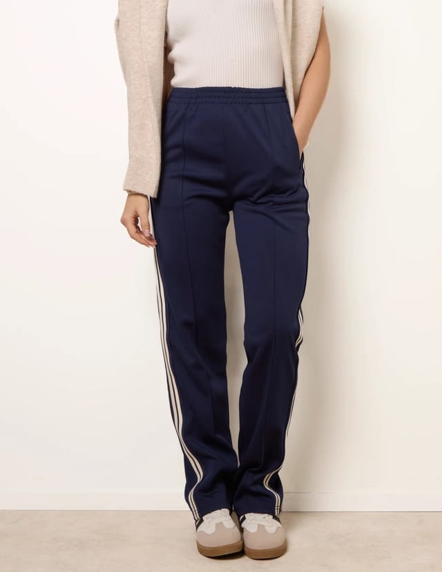 Blue Vanilla Side Stripe Sport Trousers - 2